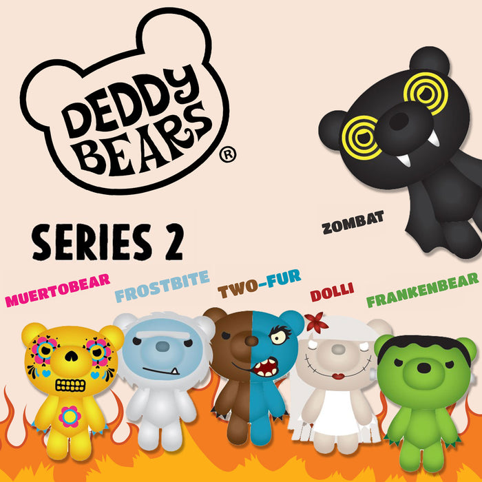 Deddy Bears - Zombat Soft Toy in Body Bag Plush Certifcate 30cm Zombat