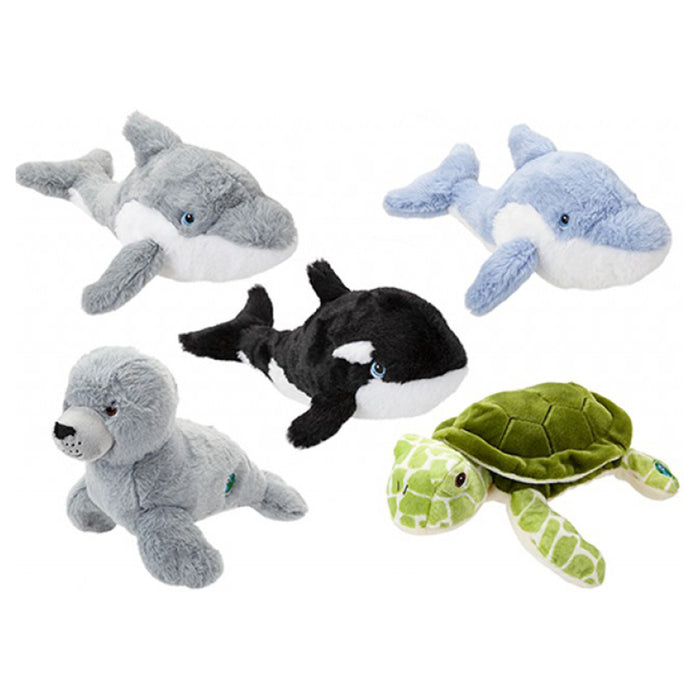 Toys for Kids, Wildlife Soft Toys, Made from 100% Recycled Plastic, Cute Plushies, Zoo Animals, Great Gift for Kids and Adults