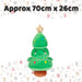 Large Christmas Tree Soft Toy Plush Gift Idea 70cm x 26cm Green X 1
