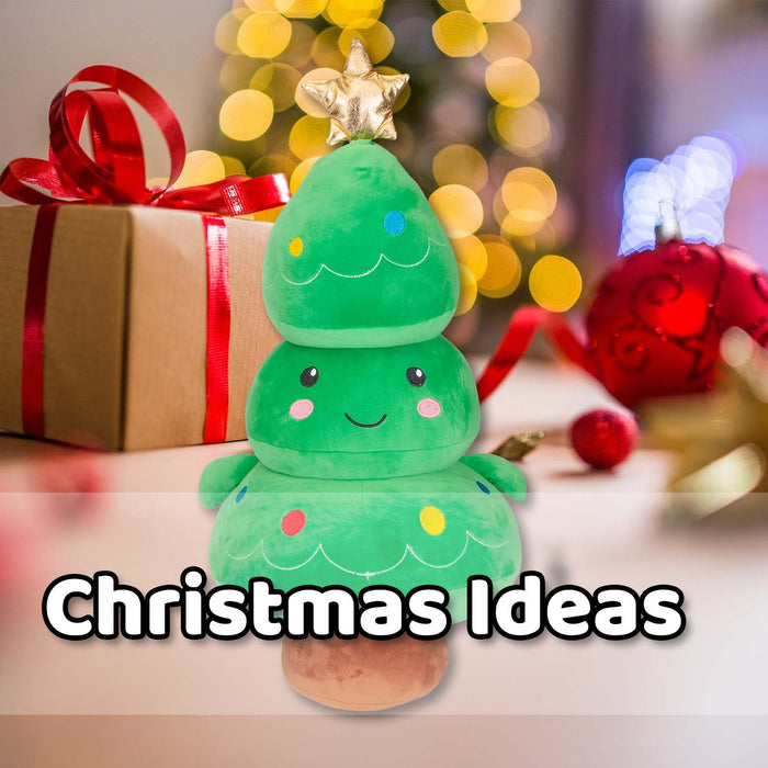 Large Christmas Tree Soft Toy Plush Gift Idea 70cm x 26cm Green X 1
