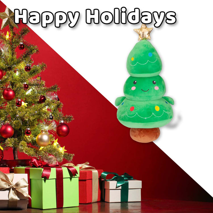 Large Christmas Tree Soft Toy Plush Gift Idea 70cm x 26cm Green X 1