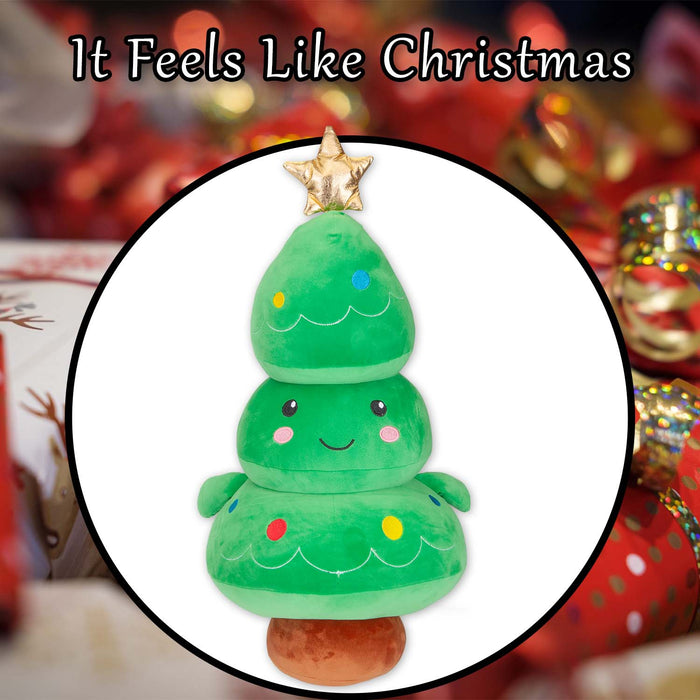 Large Christmas Tree Soft Toy Plush Gift Idea 70cm x 26cm Green X 1