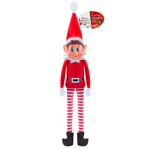 Elves Behavin’ Badly - Christmas Naughty Elf Elfie Red 30cm (12 Inch)