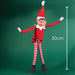 Elves Behavin’ Badly - Christmas Naughty Elf Elfie Red 30cm (12 Inch)