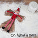 Elves Behavin’ Badly - Christmas Naughty Elf Elfie Red 30cm (12 Inch)