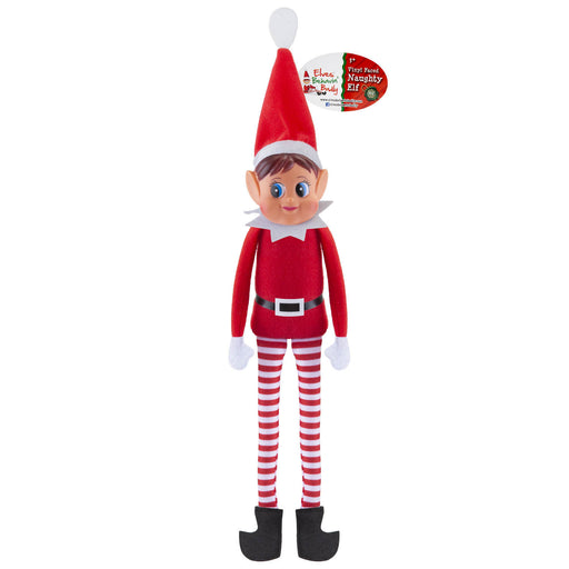 Elves Behavin’ Badly - Christmas Naughty Elf Elvie Red 30cm (12 Inch)