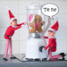 Elves Behavin’ Badly - Christmas Naughty Elf Elvie Red 30cm 12 Inch