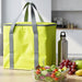 Cool Bag 12.5L Insulated Lunch Bag - Beach, Camping, Travel & Festivals-Green