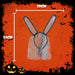 Halloween Headband Black Lace Bunny Ears | Party Decoration | Black