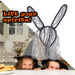 Halloween Headband Black Lace Bunny Ears | Party Decoration | Black